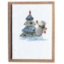 Plantable Christmas Hedgehog Cards 6pk, thumbnail 2 of 2