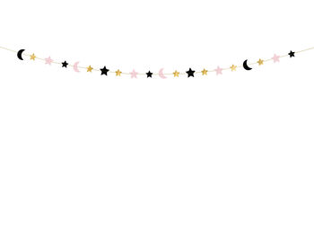 Moon And Stars Garland Decoration, 2 of 2