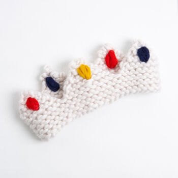 Elizabeth Crown Knitting Kit, 4 of 8