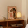 Dog Person Illustrated Dog Print, thumbnail 2 of 11