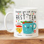 'Grandad My Best Tea' Personalised Christmas Mug, thumbnail 1 of 2