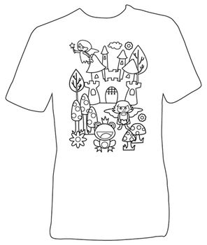 Colour In T Shirt, 2 of 7