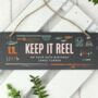 Personalised Printed Slate Sign For An Angler, thumbnail 2 of 2