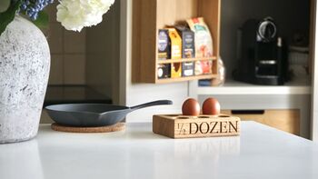 Personalised Wooden Egg Tray, 4 of 8
