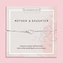 Mother And Daughter Adjustable Infinity Bracelet, thumbnail 1 of 7