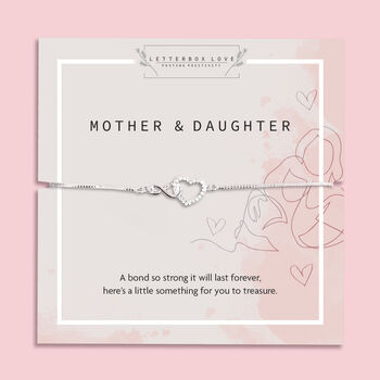 Mother And Daughter Adjustable Infinity Bracelet, 3 of 11