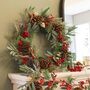 Large Berry Bushel Luxury Christmas Wreath, thumbnail 1 of 7