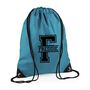 Personalised Initial And Name School Drawstring Rucksack, thumbnail 8 of 8