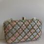 Handcrafted Pink Sequin Clutch Bag, thumbnail 1 of 8
