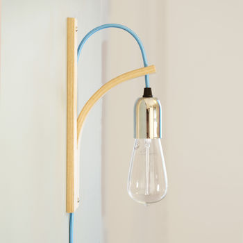 Customisable Wooden Wall Mounted Light, 3 of 12