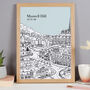 Personalised Muswell Hill Print, thumbnail 8 of 10