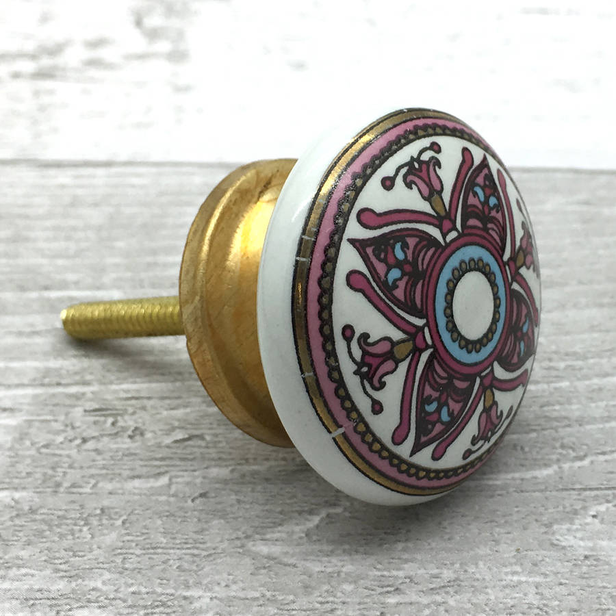 Soul Ceramic Door Knob Cupboard Drawer Door Handle By G Decor