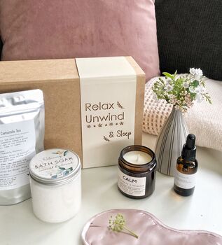 Personalised Relax And Sleep Gift Set, 3 of 5