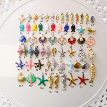 Make Your Own Custom Silver Three Charm Necklace, 4 of 10