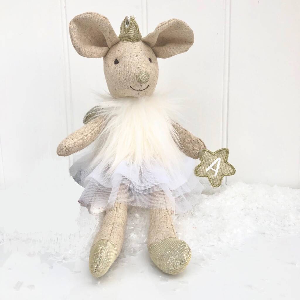 Personalised Princess Mouse Soft Toy, 1 of 2