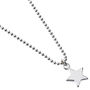 Sterling Silver Necklace With Star Charm, thumbnail 1 of 4
