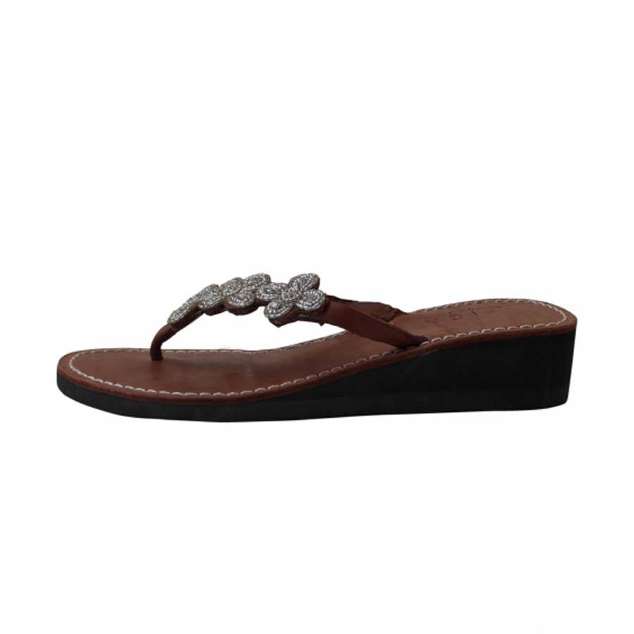 tatu silver heel leather sandals by aspiga | notonthehighstreet.com
