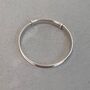 Expanding Bangle For Girls Silver Christening Keepsake, thumbnail 5 of 5