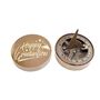 Custom Bronze Signature Sundial Compass Gift With Wooden Box, thumbnail 4 of 10