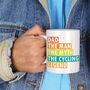 Cycling Father Day Mug, thumbnail 1 of 5