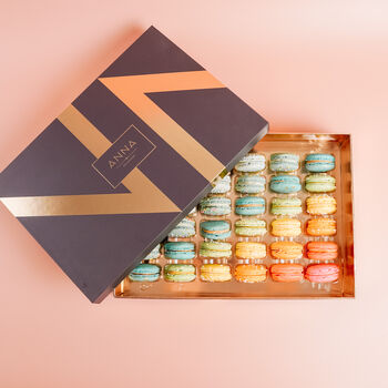 36 Piece Seasonal Macaron Gift Box, 5 of 5