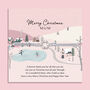 Merry Christmas Mum Bracelet In Soft White Pouch, thumbnail 1 of 6