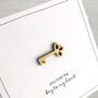 Key To My Heart, Valentine Card, thumbnail 4 of 5