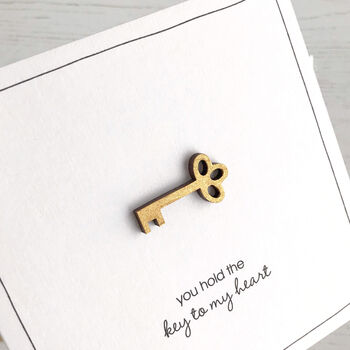 Key To My Heart, Valentine Card, 4 of 5