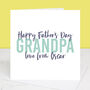 Love To Grandad Personalised Father's Day Card, thumbnail 1 of 4