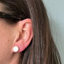 Ceramic Red Earring Set, thumbnail 6 of 7