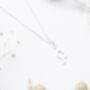 Sterling Silver Music Note Necklace, thumbnail 4 of 7