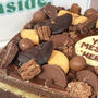 The Personalised Chocolate Orange Brownie Block, thumbnail 3 of 3