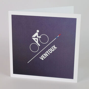 Ventoux Cycling Greetings Card, 3 of 3