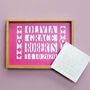 Personalised New Baby Papercut And Card Set, thumbnail 6 of 9