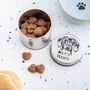 Personalised Dachshund Dog Storage Tin With Treats, thumbnail 2 of 3