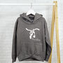 Ballet Shoes Personalised Dance Hoodie For Kids, thumbnail 5 of 7