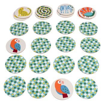 Animal Matching Memory Snap Game Children's Stocking, 3 of 3