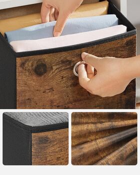 Six Pack Collapsible Storage Boxes With Handles, 9 of 10