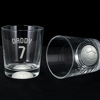 Personalised Shirt Number Football Tumbler, 2 of 2