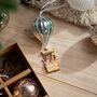 Glass Hot Air Balloon Baby Details Christmas Decoration, thumbnail 2 of 2