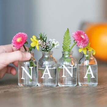 Personalised Mini Nana Bud Vase, 2 of 6