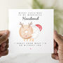 Husband Christmas Donut Card, thumbnail 1 of 3