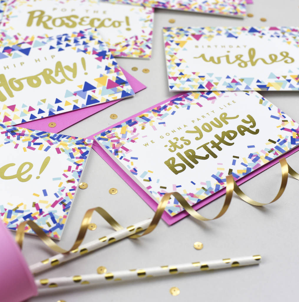 pop open confetti card