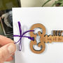 Personalised 'Key To Success' Congratulations Card, thumbnail 10 of 10