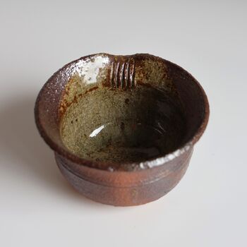 Handcrafted Wood Fired Shiboridashi Tea Brewing Bowl 100ml, 5 of 8