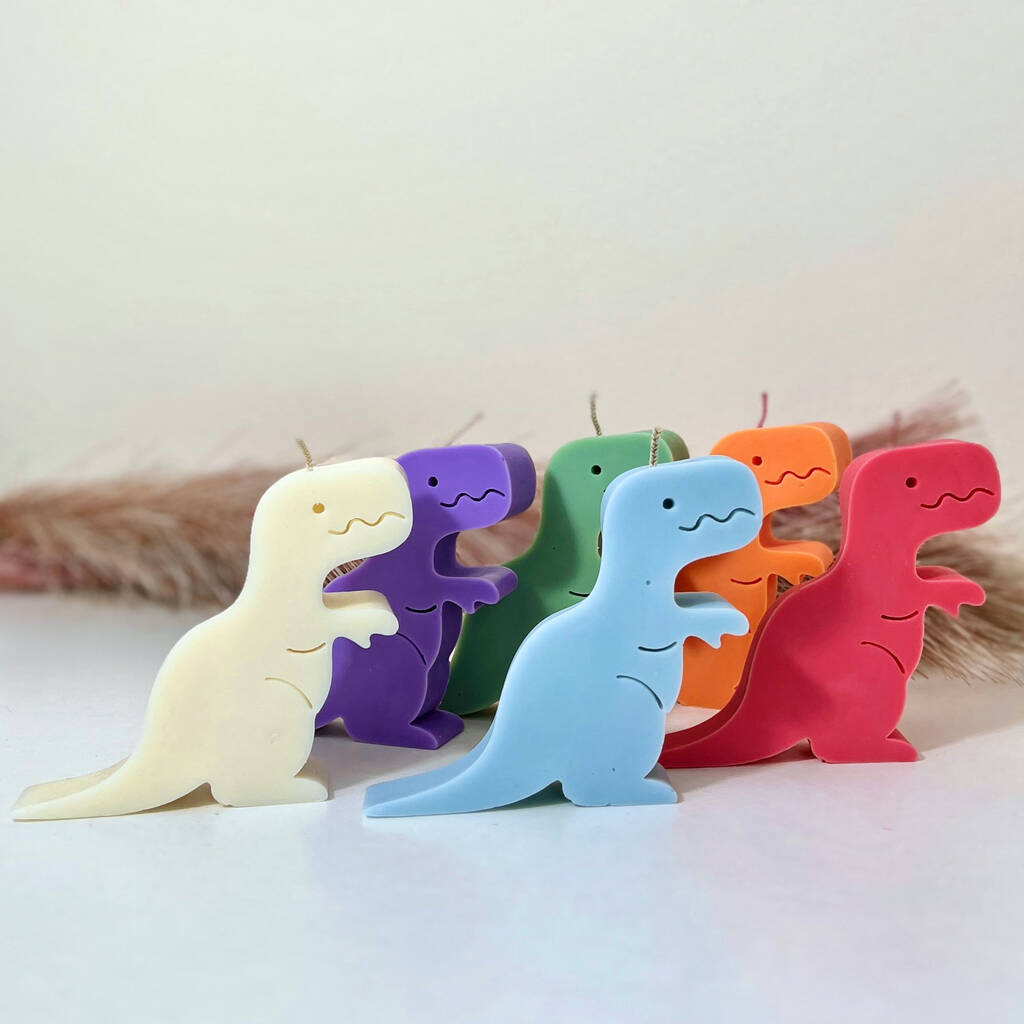 Trex Tyrannosaurus Rex Candles Dinosaur Gifts By The Happy Place ...