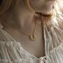 Gold Plated Or Sterling Silver Medina Necklace, thumbnail 6 of 9