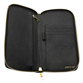 Travel Document Wallet With Monogram, 10 of 12