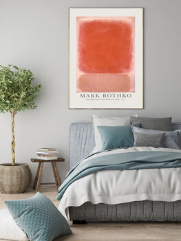 Mark Rothko Peach Art Print, 2 of 4