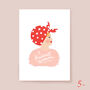 A Brilliant Woman Customisable Art Print, thumbnail 9 of 12